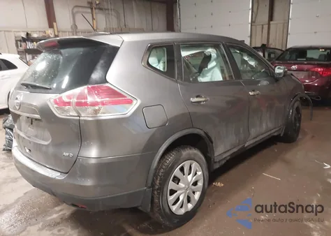 2015 Nissan Rogue S из США, поврежденный, VIN KNMAT2MV7FP541415